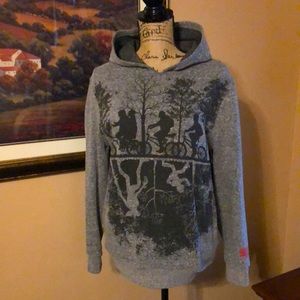 Stranger Things grey hoodie, size XL